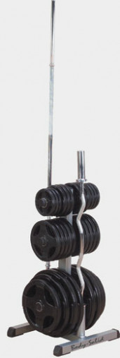 Стойка для дисков (Ø50) и двух олимпийский грифов Body-Solid GOWT