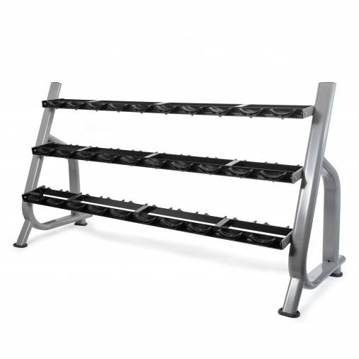 Стойка для гантелей на 15 пар VictoryFit VF-D4026 трехъярусная